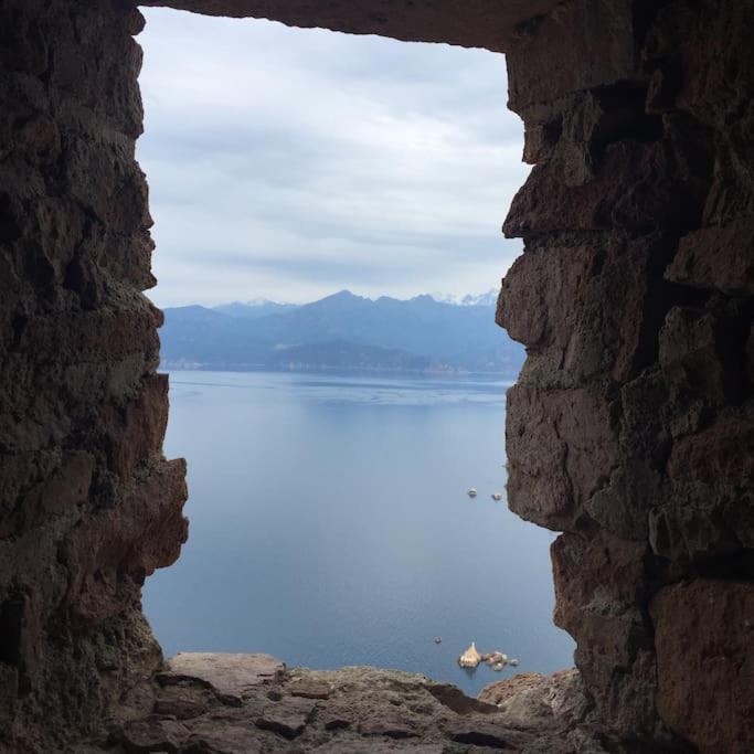 Appartement Dans Maison De Village Piana  Exteriör bild